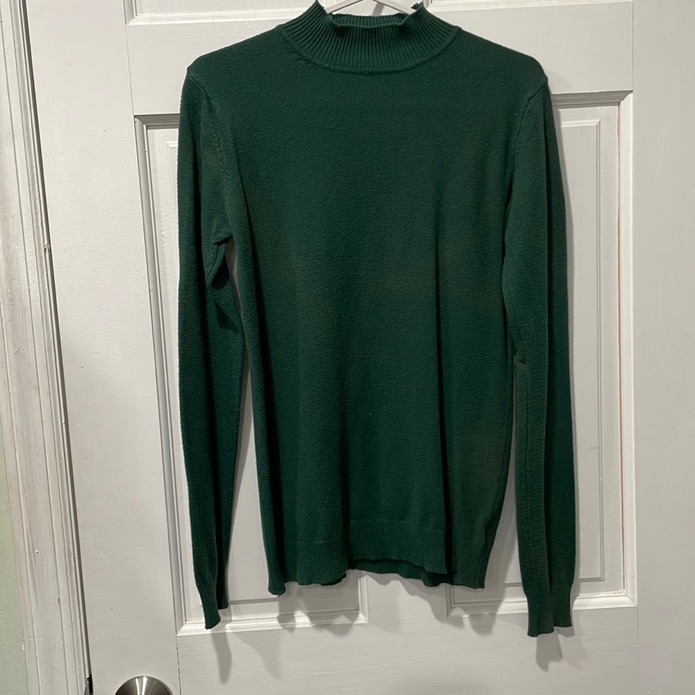 Green sweater